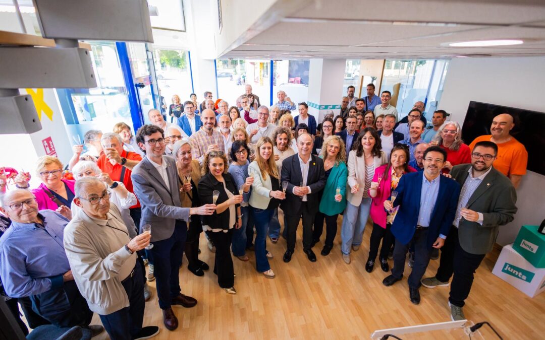 Inaugurem una nova seu a Lleida per apropar-nos a la ciutadania i explicar el nostre projecte